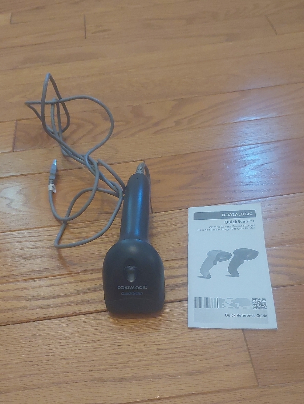 QuickScan Handheld Barcode Scanner - Black